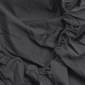 Dark grey 400TC Sateen sheet