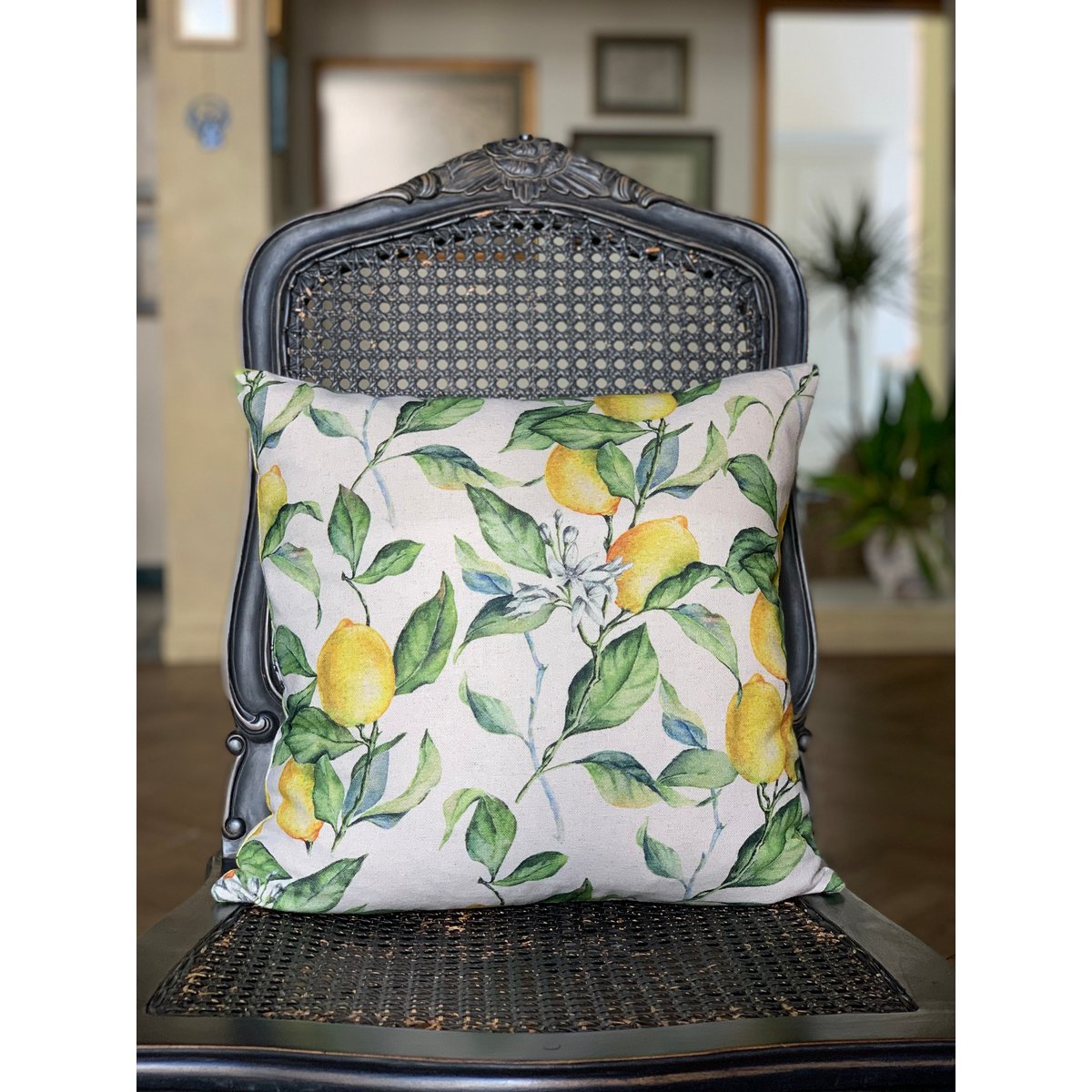 Pillowcase 45x45cm, 90% cotton, 10% linen | Lemon Linen