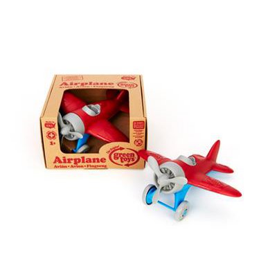 GreenToys - Vliegtuig Rood