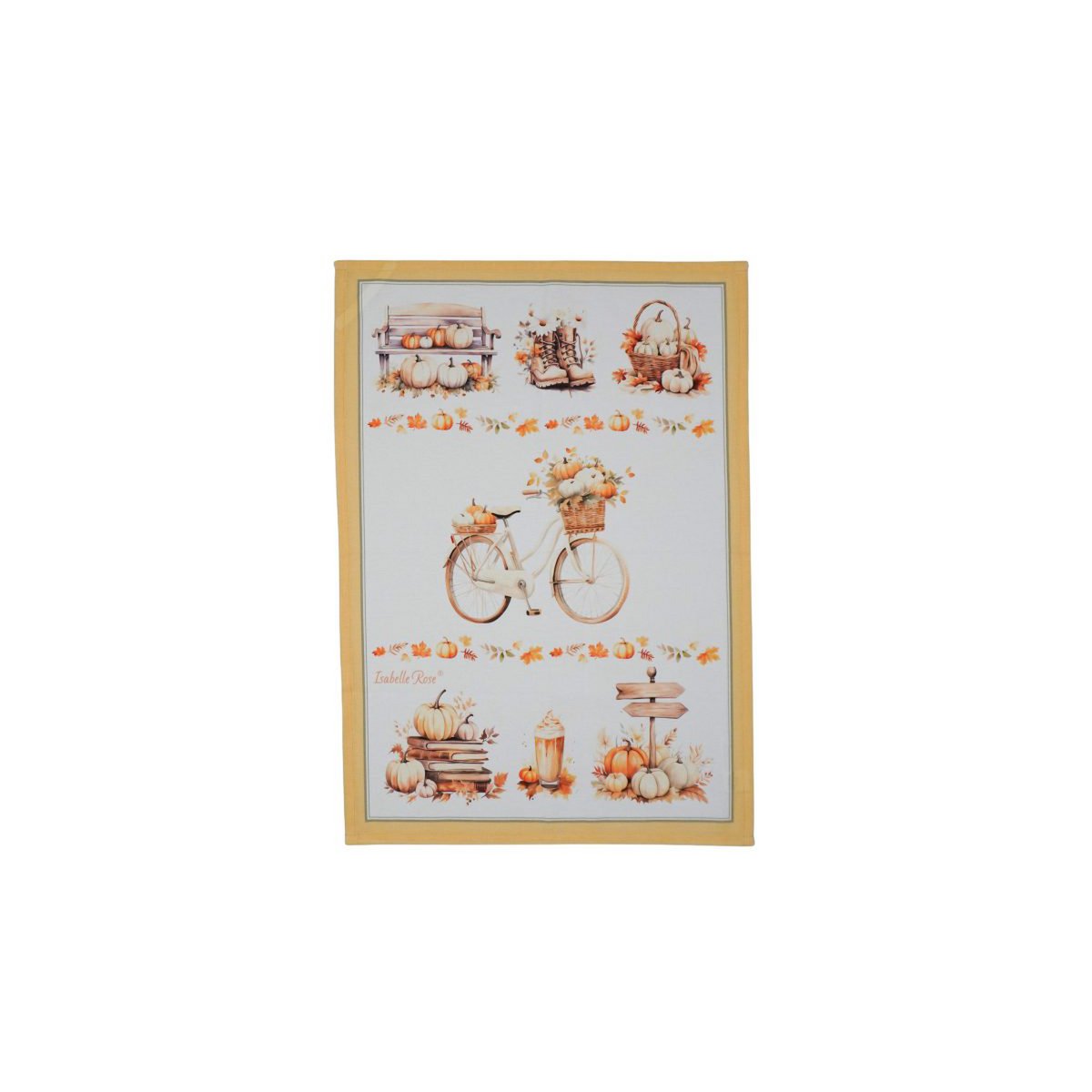 Asciugapiatti vintage autunnale 50x70 cm Isabelle Rose