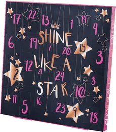 Shine Like Star Adventskalender für Make-up und Beauty-Accessoires