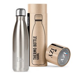 IZY - Original isoleret flaske - Sølv - 500ml
