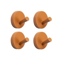 Xion, wall hook set terra 4 pieces