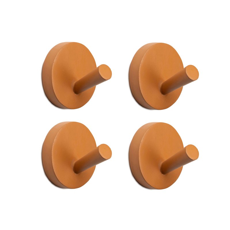 Xion, terra wall hook set 4 pieces