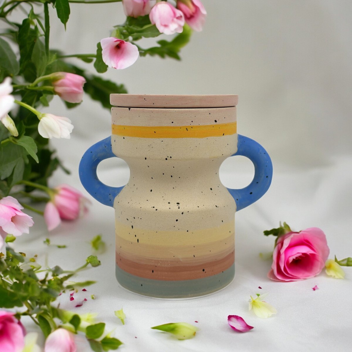 Bruciaprofumi Serie Creativity – Taze – Ceramica opaca – Realizzato a mano – Personalizzabile – Idea regalo originale