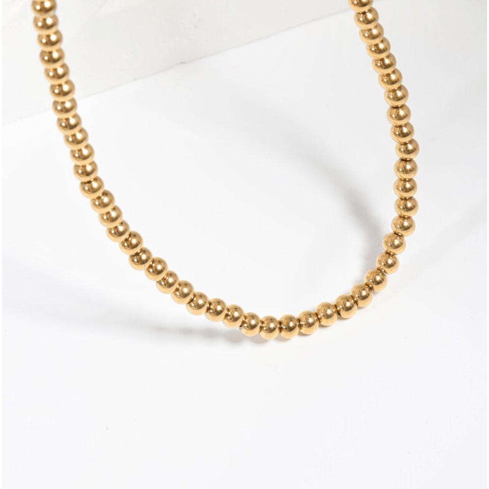 Leonida - Collana con perline a sfera