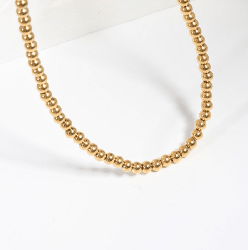 Leonida - Collana con perline a sfera