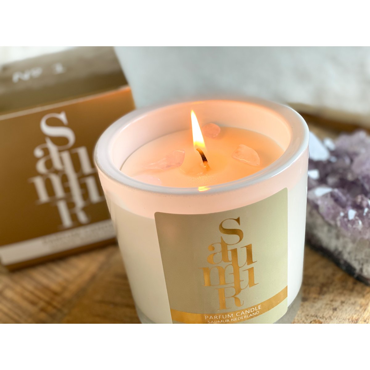 VELA PERFUME SAUMUR BLANCO