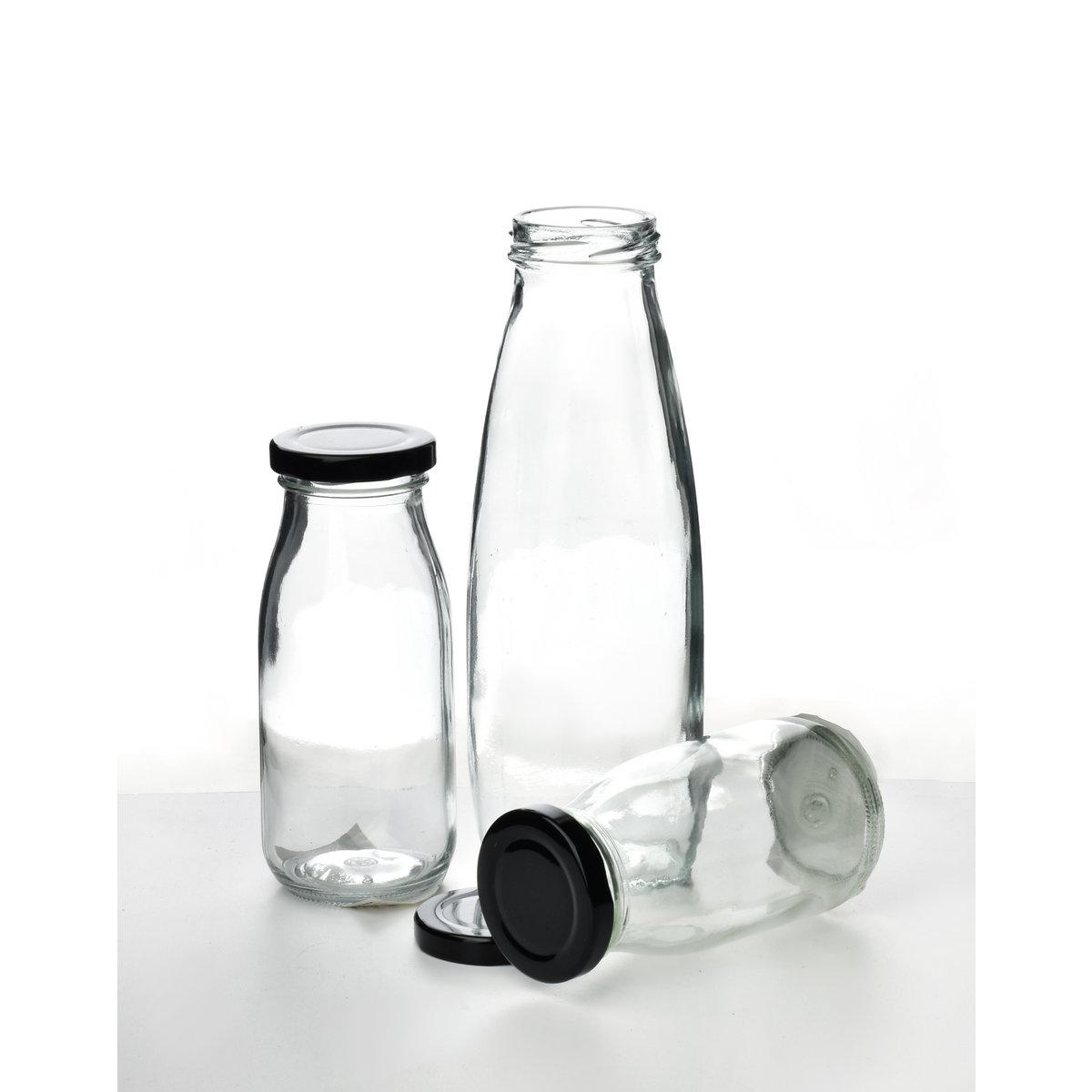 Glasflasche HOLLIE Klar