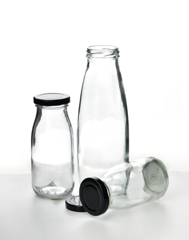 Glasflasche HOLLIE Klar