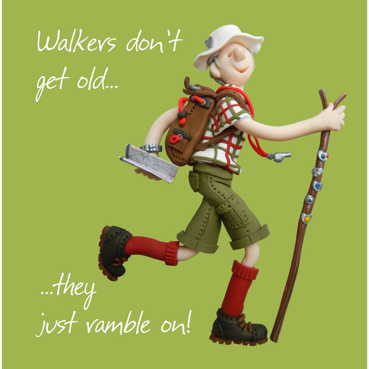 Ramble op verjaardagskaart