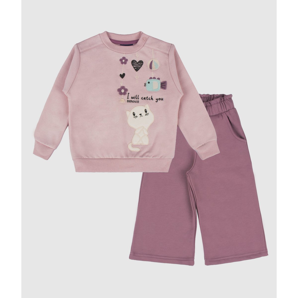Conjunto bebé niña Lavanda y Malva