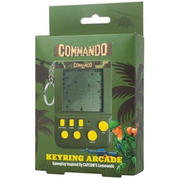 Commando - retro gaming keychain