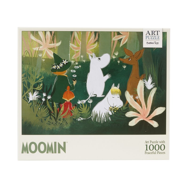 Moomin - Art Puzzle - 1000pcs - Green