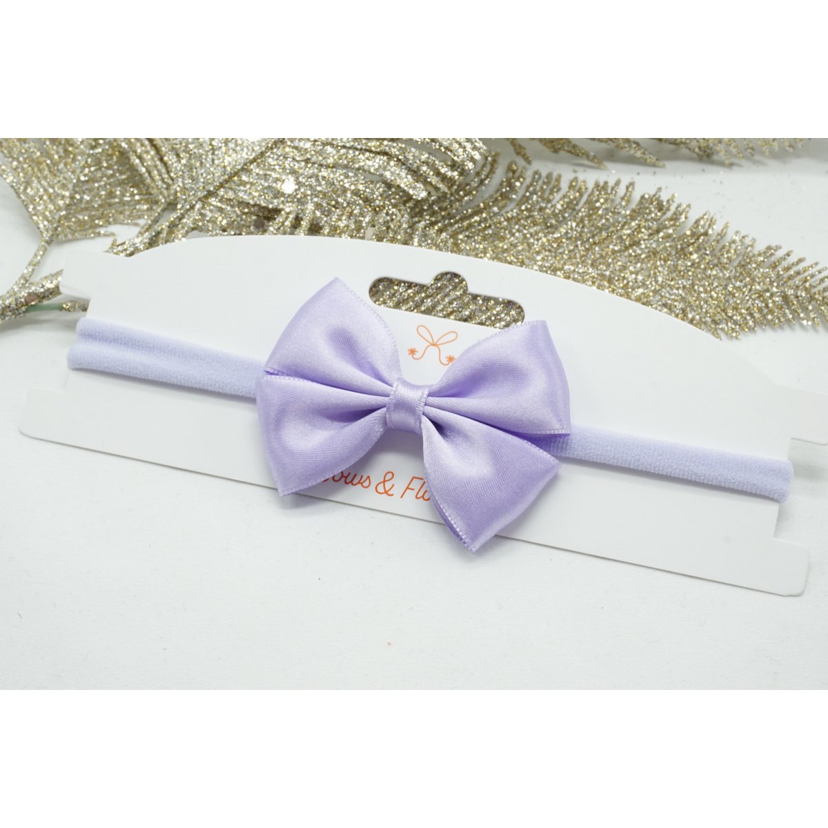 Serre-tête nylon regular mini satin