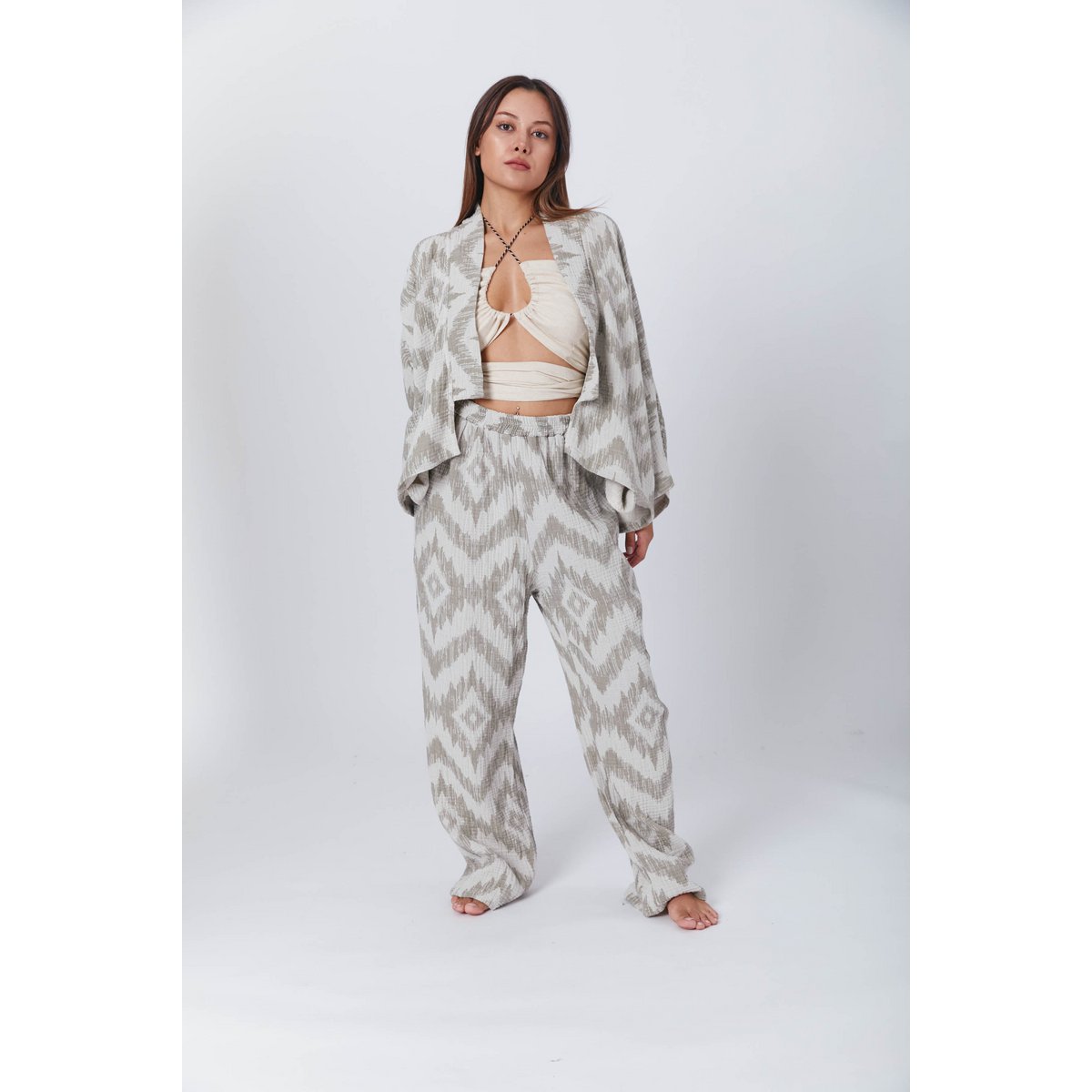 Guru Green Muslin Pants