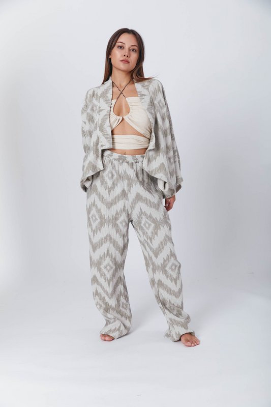 Guru Green Muslin Pants