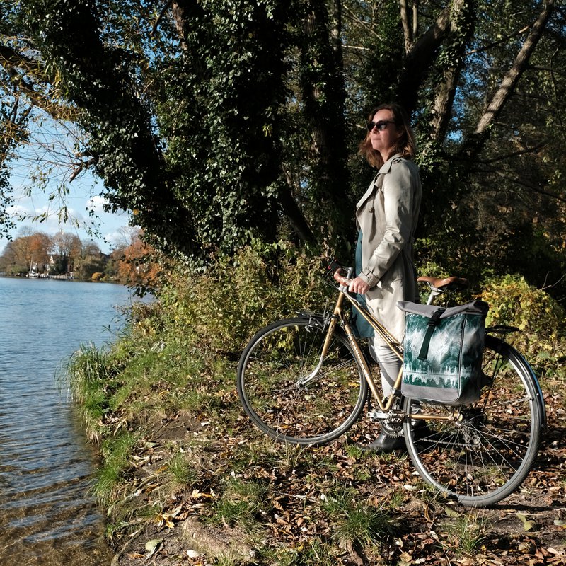 Sac à vélo combinés / porte-bagages de sac à dos - Pinos