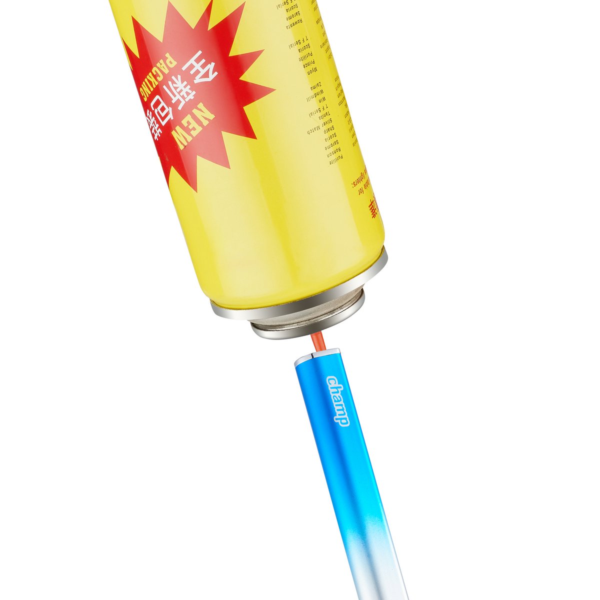 CHAMP Gradient gasstearinlys med stjernedisplay