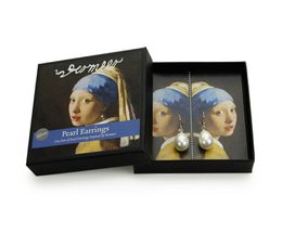 Pearl Earrings, Silver, Vermeer, Girl with the Pearl earring