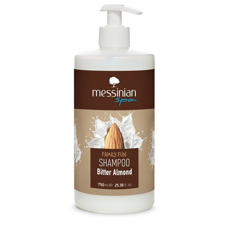 Bittermandel-Shampoo für alle Haartypen Messinian Spa