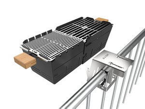 Balcony railing bracket