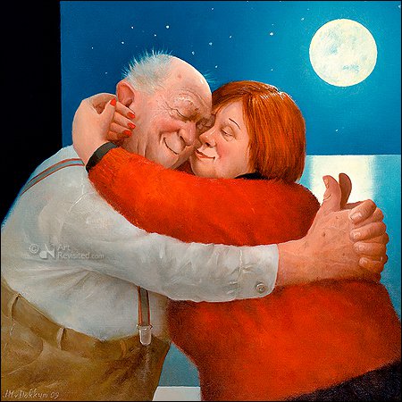 Card folder - Marius van Dokkum, True love