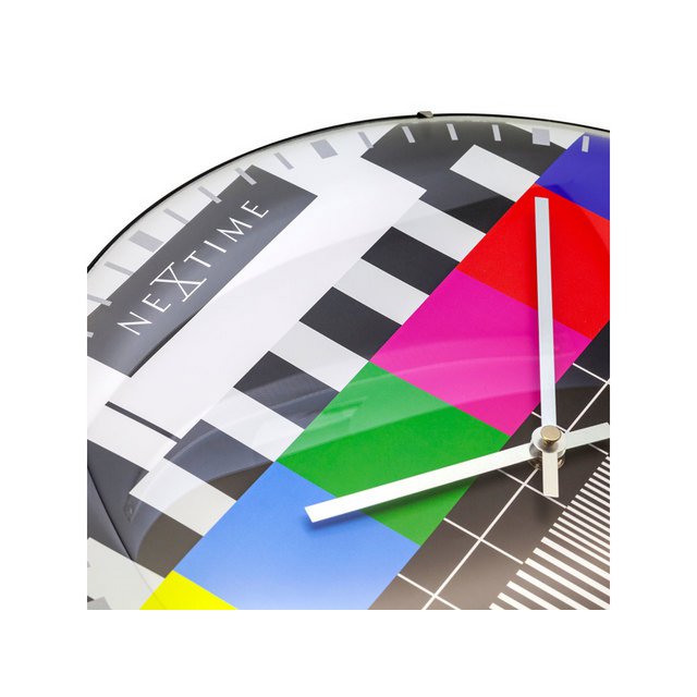 Horloge murale NeXtime Testpage Dôme 35 cm