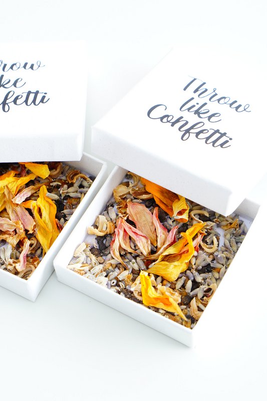 Lancer comme des confettis Bloemzaad - Hardbox
