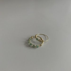 GROENE AVONTUURSTEEN. ring
