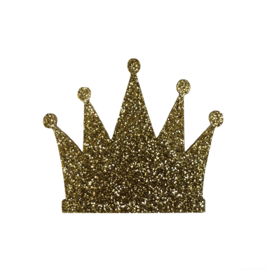 Element Acrylic Stitch Gold Glitter