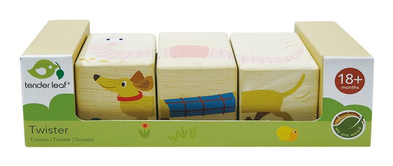 Cubes torsadés - Animaux