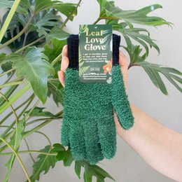Leaf Love Gloves - Rękawiczki z mikrofibry do odkurzania roślin