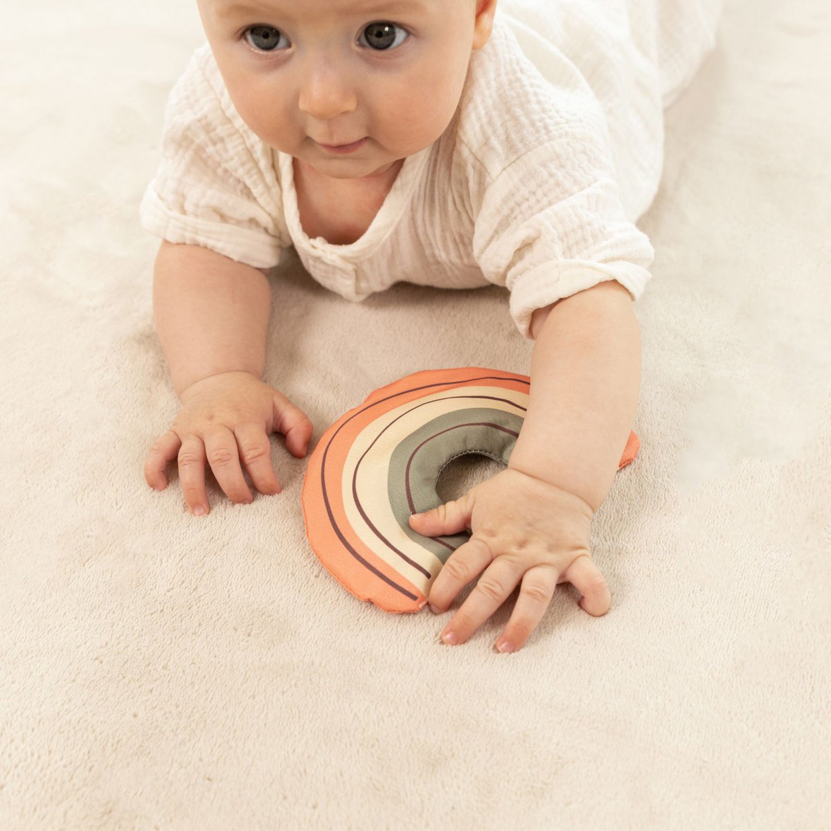 Hakuna Matte Cloud Legemåtte - Beige (2 x 1,5 m)