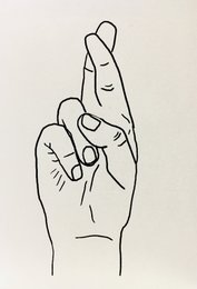 Krydser fingre for kort