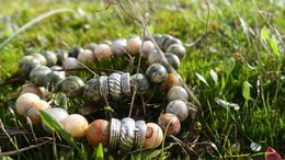 Bali Set Crazy Agate x Rhyolite
