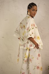 Korte kimono-dansende valmuer