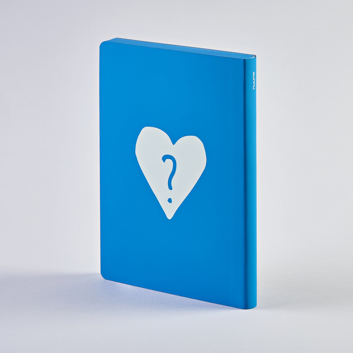 Where Is My Mind - Graphic L | Notebook A5+ | Dotted Journal | 3,5mm dots | 256 numbered pages | 120g Premium-Paper | recycled leather blue | sustaibably produced in Germany chland