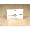 per stuk.Geboortesteen armbandjes swarovski goud