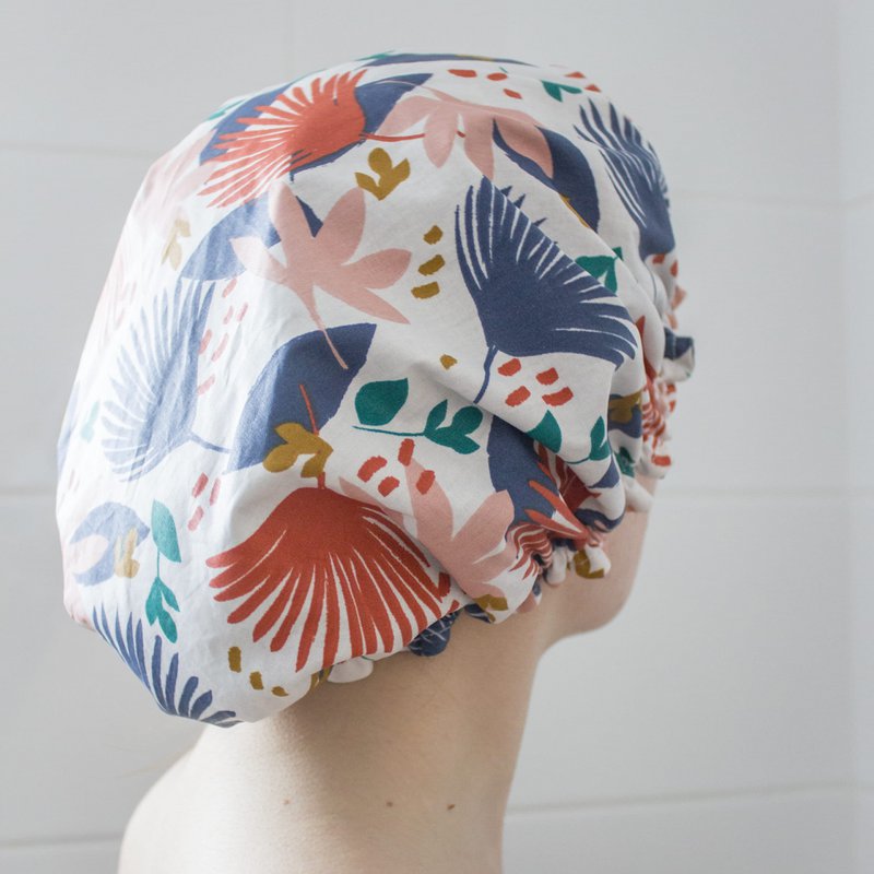 Gorro de ducha adulto para el cuidado del cabello o coloración vegetal