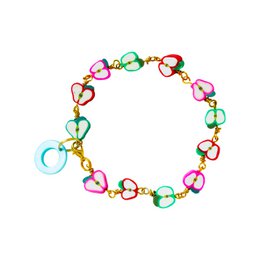 Apple Bracelet, Charm Bracelet, Beaded Bracelet | by Ifemi Jewels