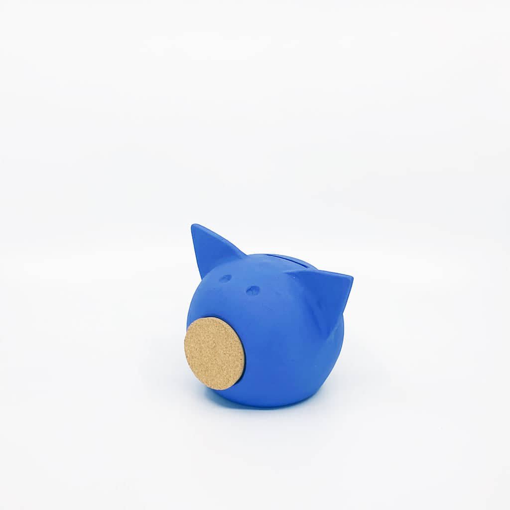 Handgefertigtes Tafel-Sparschwein aus Keramik – The Chalk Collection
