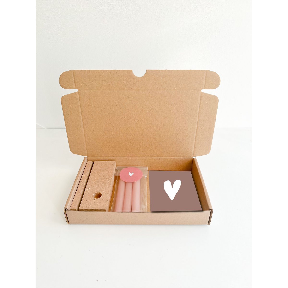 Caja regalo talla M - Rosa viejo