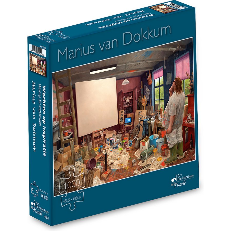 Puzzel - Wachten op inspiratie 48,5x68cm - 1000 pcs
