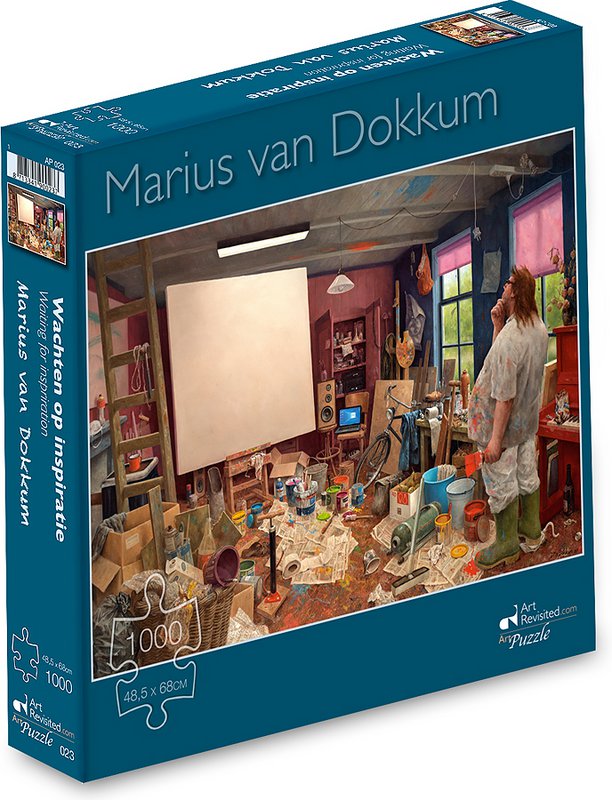 Puzzel - Wachten op inspiratie 48,5x68cm - 1000 pcs