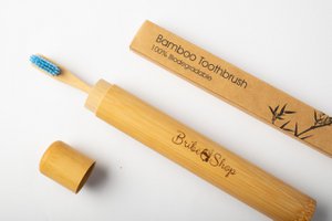 Reisetui voor bamboe tandenborstels
