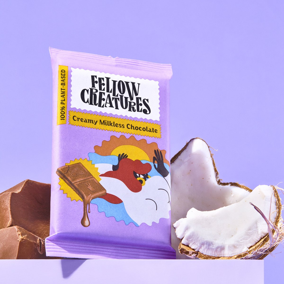 Creamy Milkless Chocolate (10 x 70g)
