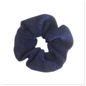 Scrunchie glitter blue