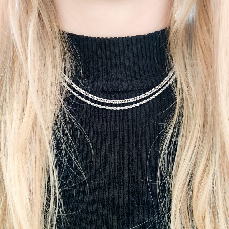 NECKLACE BASIC TWISTED