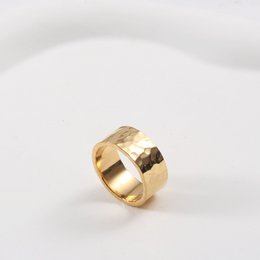 Ankareeda - Hammered Wedding Band Gold
